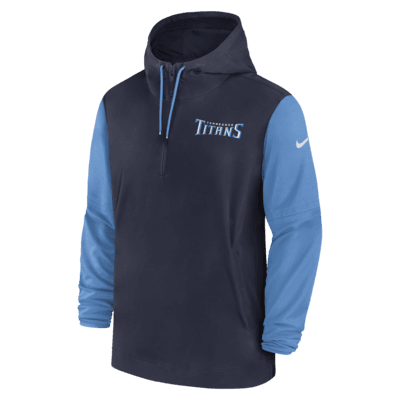 Tennessee Titans Sideline Pre-Game Player Men's Nike NFL 1/2-Zip Hooded  Jacket. Nike.com